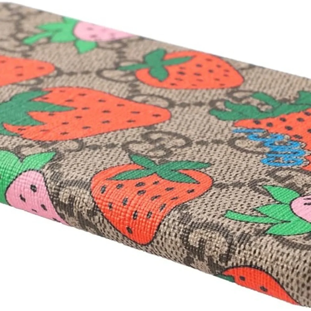 Authentic Gucci GG Limited Edition Strawberry Supreme Iphone X/XS Phone Case,NEW